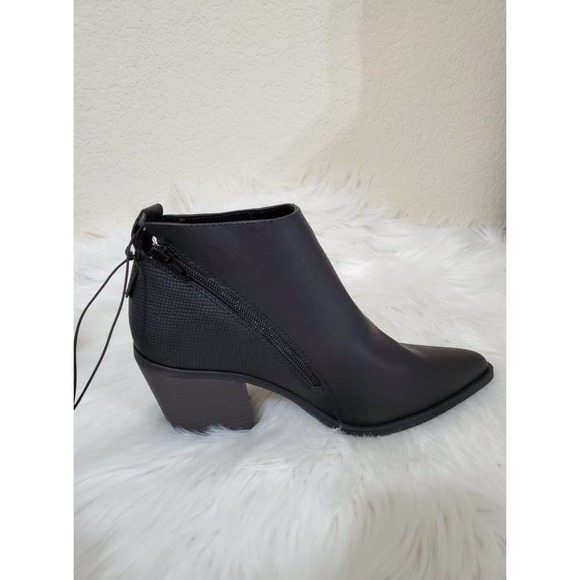 Women's Jayden Double Zip Ankle Bootie - Black Size 10 - Picture 6 of 8